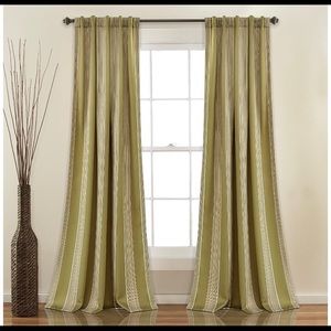 2 Piece Set - Curtain Panels 104”x84”